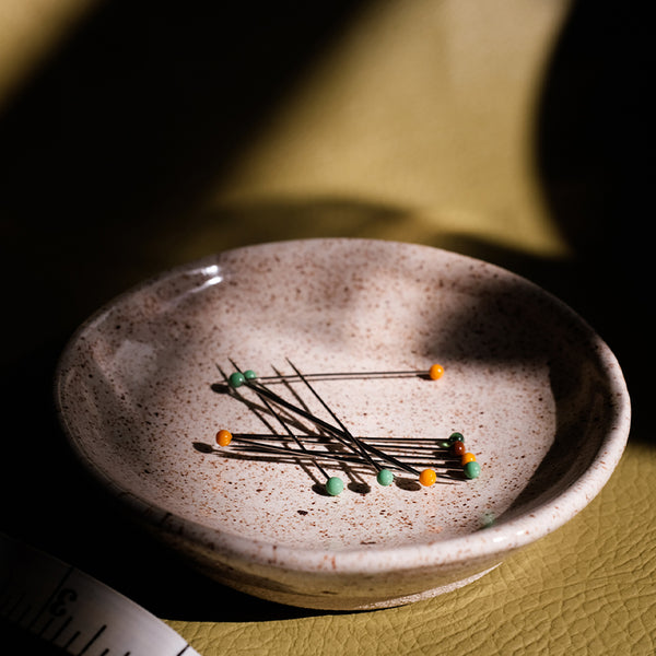 Ceramic Magnetic Pin Dish - Peachy Keen