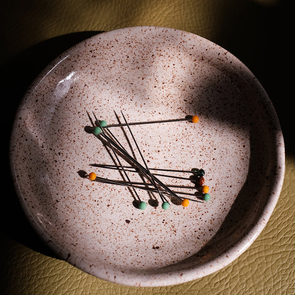 Ceramic Magnetic Pin Dish - Peachy Keen